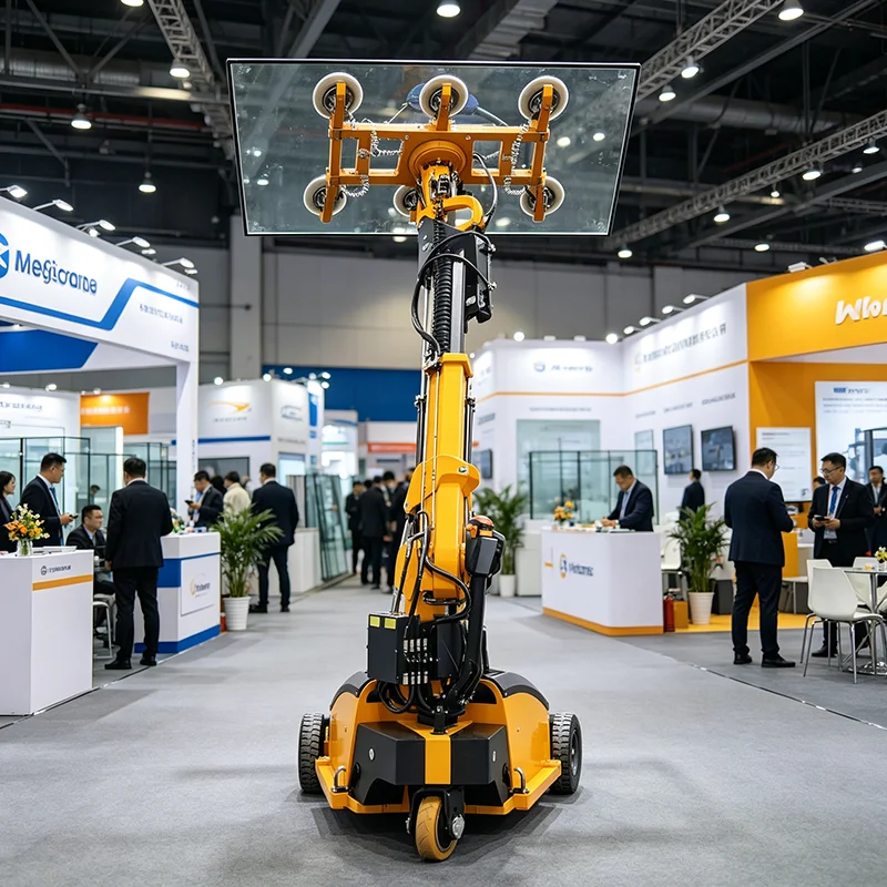 Durable Vacuum Lifter for Glass Panels with Quick Release Valve for Fast Detachment