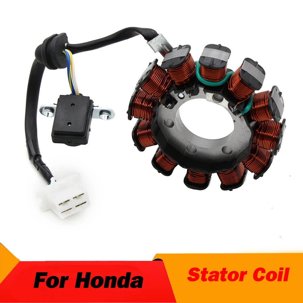 

Катушка статора для Honda 31120-K26-901 MSX125 Grom 125 2013 2014-2015, мотоциклетный генератор, магнитная катушка статора, аксессуары