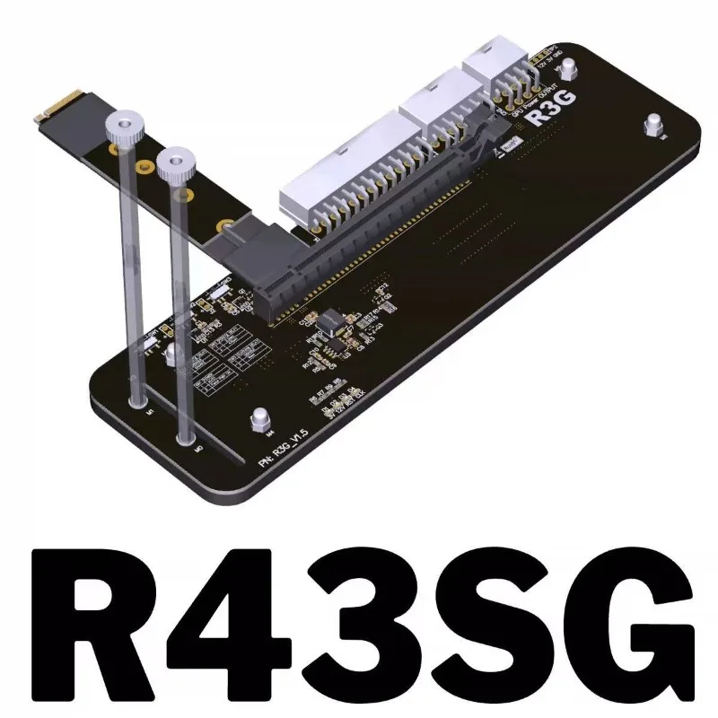 AAAAAX16 Connector ADT-Link PCIe X16 To M.2 NVMe EGPU Adapter R43SG 4.0 EGPU for NUC / ITX / STX / Notebook PC