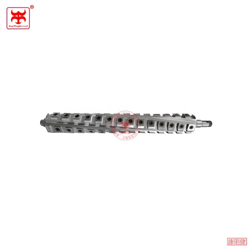 Factory Direct Spiral Planing Cutter Head Helical Dw735 Shelix Flat Cutterhead