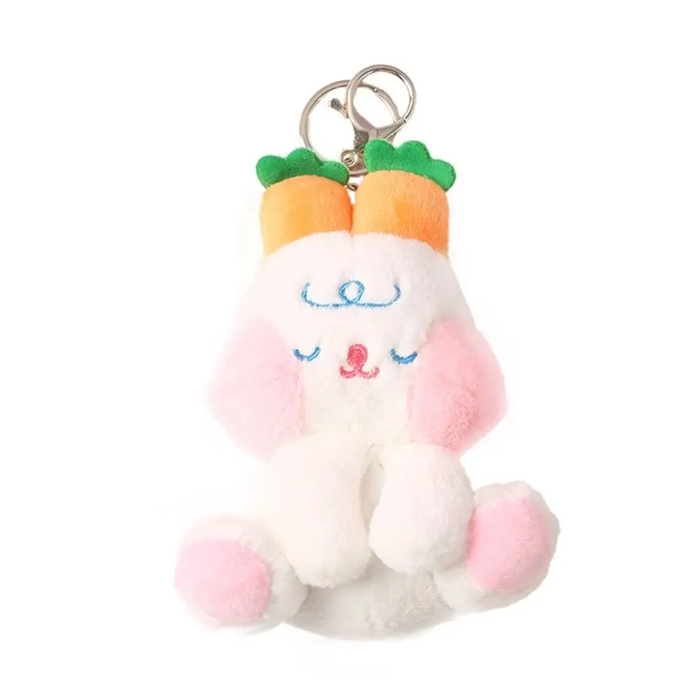 Soft Stuffed Doll Plush Rabbit Keychain Bag Accessories Plush Keychain Pendant Pendant Animal Plush Toy Car Key Ring Bag Key