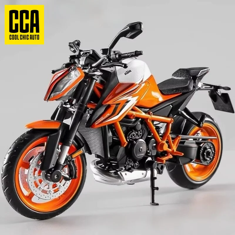 

1:12 KTM 1290 Super DUKE R, спортивная модель мотоцикла из сплава, литая под давлением металлическая модель мотоцикла для уличных гонок, имитация детских игрушек, подарок