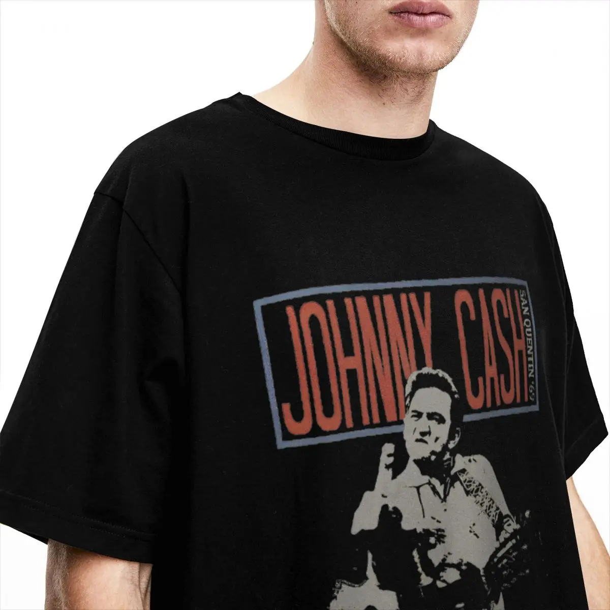 Novelty Johnny Cash Summer Time With You T-Shirts Men Women 100% Cotton Tee Shirt Gift Idea Clothing