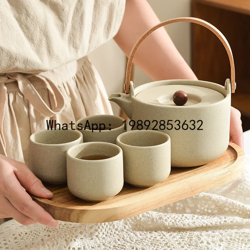 

DSA teapot special ceramic pot for electric ceramic stove household ceramic beam to make tea flower tea kettle