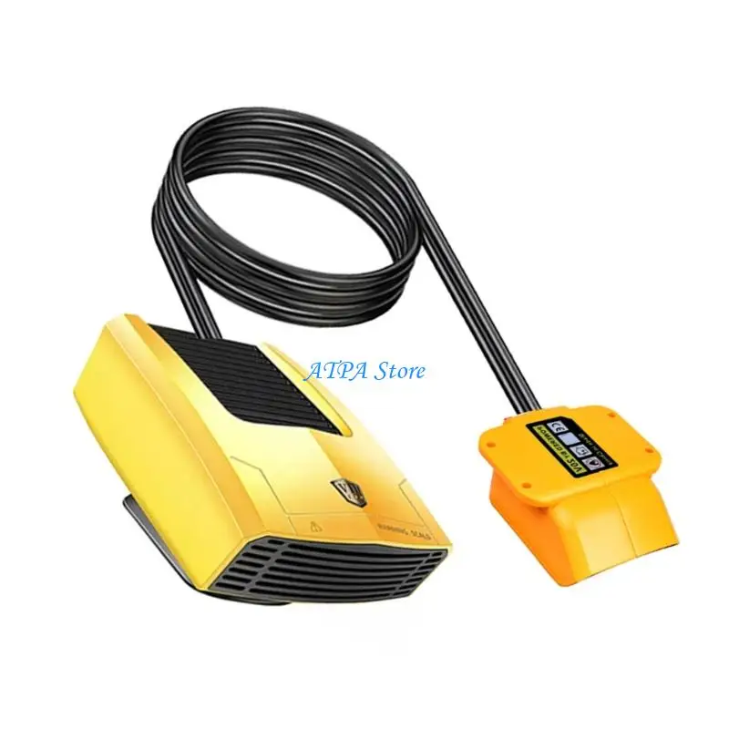 

U13C Compact Double Mode Fan Heater ABS Heating for Mirror Defogging & Quiet Operation