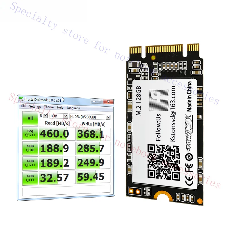 R+  FOR Kingchuxing M.2 M2 SATA NGFF 128GB SSD 2242 2260 2280 Solid State Hard Drives