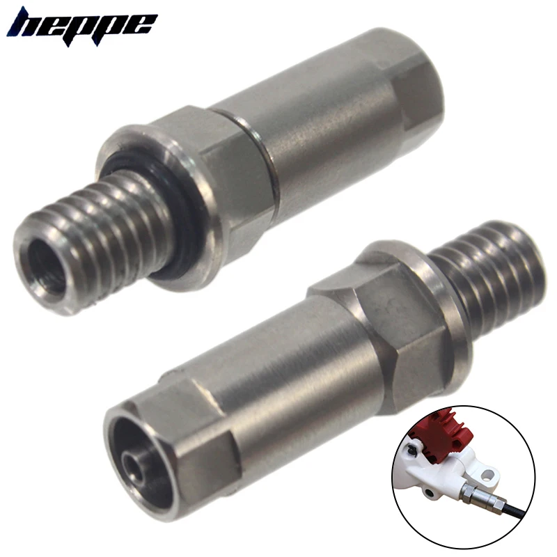 HEPPE Bike Hydraulic Disc Brake Caliper Olive Adapter Hydraulic Hose Connector for AVID E5 ER XX X0 Brake Caliper Hose Banjo