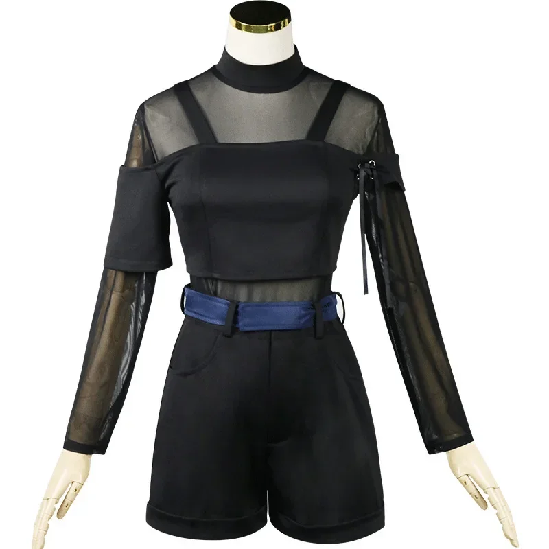LOL KDA Baddest Akali Cosplay Costume KDA AKALI Cosplay LOL Sexy Costume Jacket For Women Halloween Full Set Clothing
