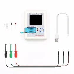 LCR-TC11.77inch Display colorato Tester Transistor retroilluminato TFT multifunzionale per Transistor resistore condensatore triodo a diodi