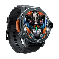 LOKMAT APPLLP 6 PRO Android 4G Smart Watch Phone Full Round Touch Screen Dual Camera GPS Wifi Call Watch Heart Rate