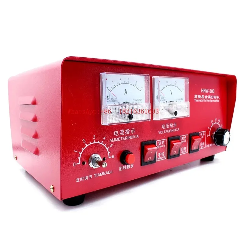 Limited Offer HNW-300 High-precision Electric Corrosion Metal Marking Machine Electrochemical Etching Machine AC220V