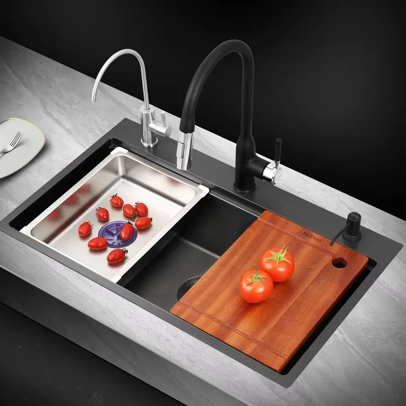 

Wholesale Whole Set Organizador De Cocina Fregaderos De Cocina Restaurant Equipment Workstations Smart Kitchen Sink