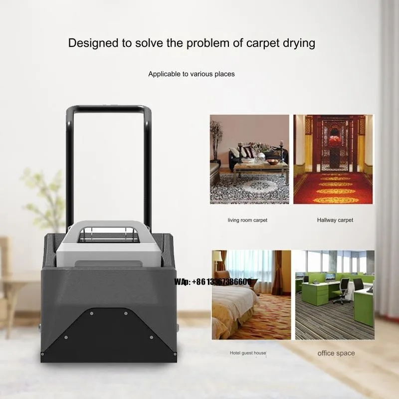 

Electric Quick Dryer Machine New Condition Carpet Cleaning Combing Suction Drying Cleaning Company Tool