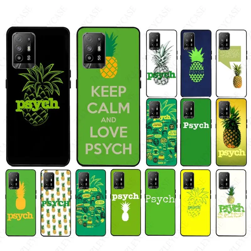 Чехол для телефона с ананасом для oppo Realme 8Pro 6PRO 6i 7pro 9i 9pro C11 C21Y C21 C25Y C25S C3 Q3S XT