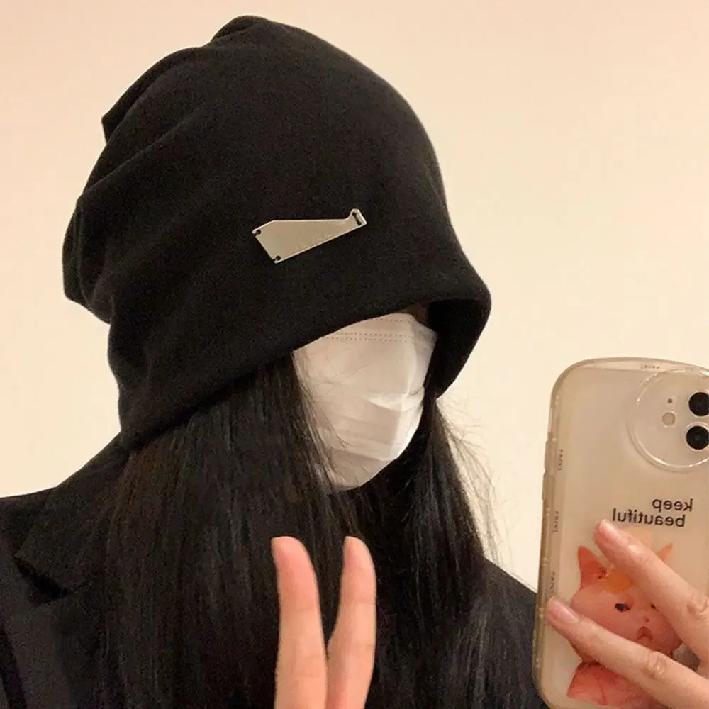 Winter ​Large Size Winter Hats Thicken Warm Casual Beanie Caps Ear Protection Plus Velvet Skullies Cap for Men Women