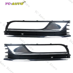 For VW Volkswagen Passat B7 2012 2013 2014 2015 2016 Front Bumper Fog Light Lamp Radiator Grills Cover Car Accessorie 3AD853665