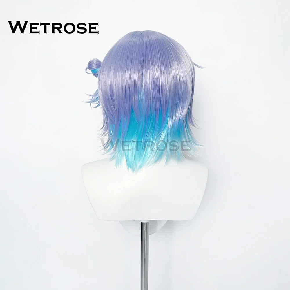 [Wetrose] متوفر في المخزون Hoshirube Sho شعر مستعار كوسبلاي Vtuber عيد الهالوين