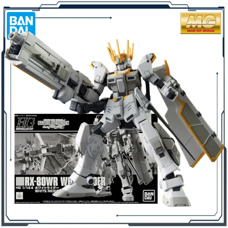 BANDAI Original HG Web-exclusive Version BLACK / WHITE RIDER 1/144