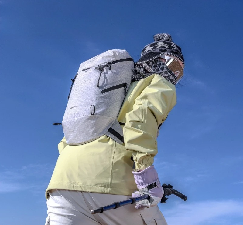 

Outdoor Cycling Hiking Bag Sports Solid Color Reflective Sports Backpack Water Bag Hiking Off-Road Running Backpack
