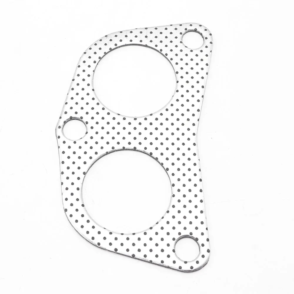 5pcs/lot Aluminum Exhaust Gasket/Car Engine Downpipe Flange/Exhaust Pipe Gasket For Honda D15-B18 Car YC101117