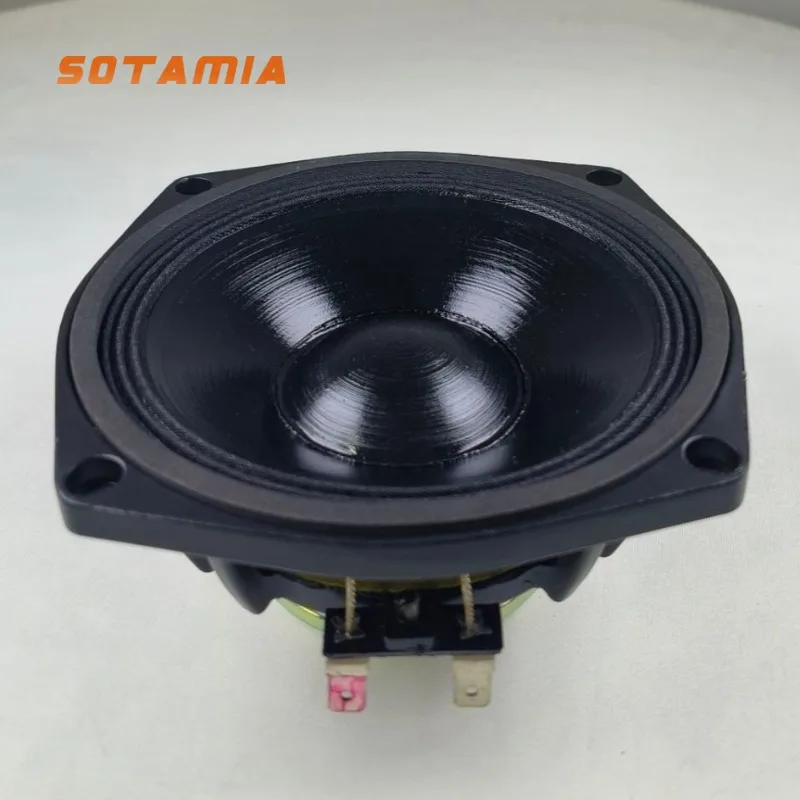 

SOTAMIA 1Pcs 120W 5 Inch Midrange Speaker Audio 8 Ohm 38 Core Aluminum Frame HIFI Music Loudspeaker Cloth Edge Bookshelf Speaker