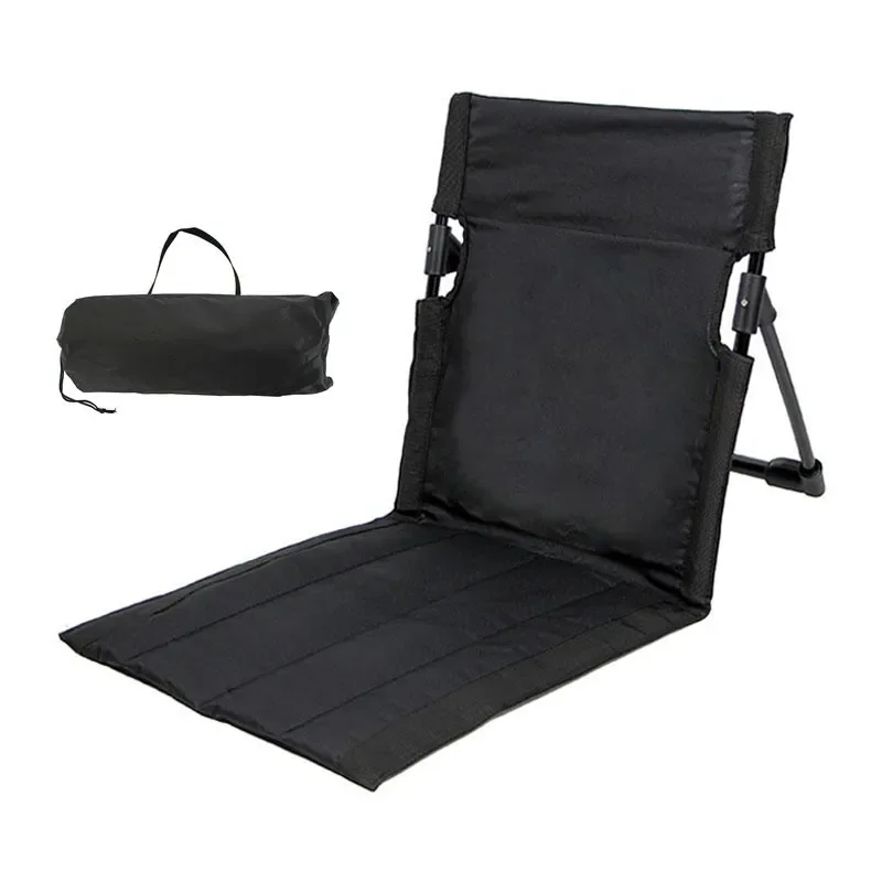 Outdoor Folding Lounge Chair Garden Portable Folding Chair Can Sit and Lie Portable Multifunctional Beach Chair