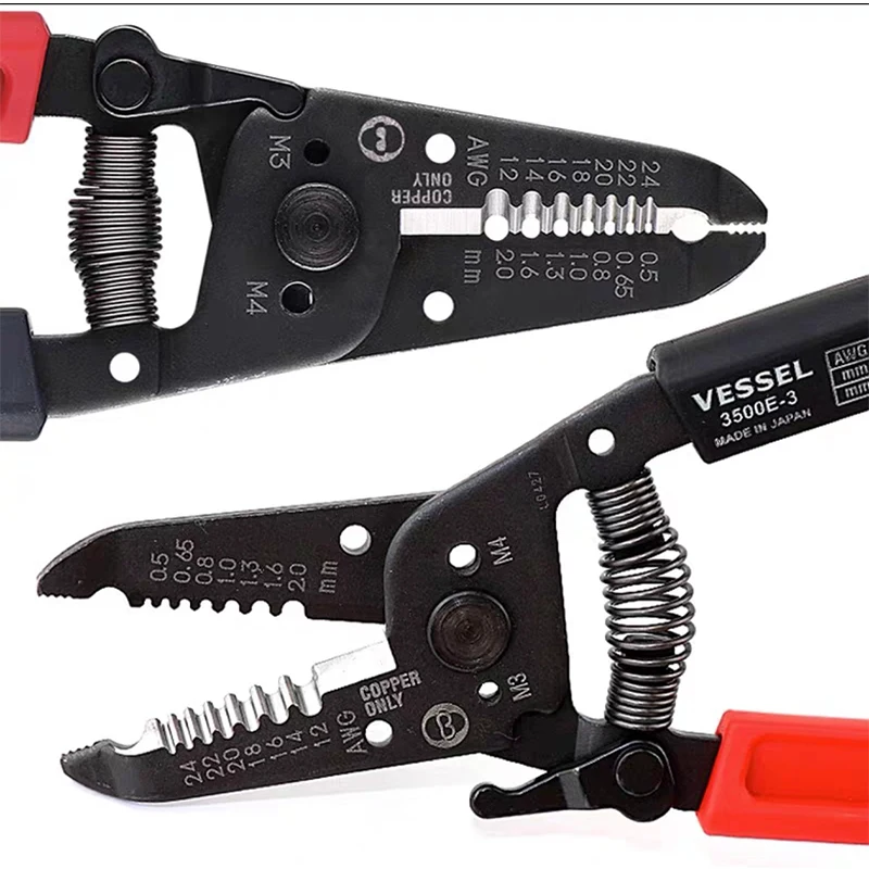

Vessel Multi-Functional Wire Stripper Cable Stripper Va Wire Special Wire Stripper Wire Opening Pliers