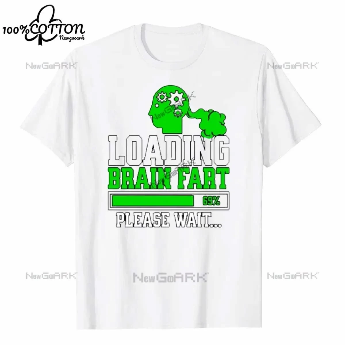 H Humor Warning Fart Now Loading Please Stand Back Men Graphic Cotton T-shirt Woman Casual O-neck for Vintage Tops