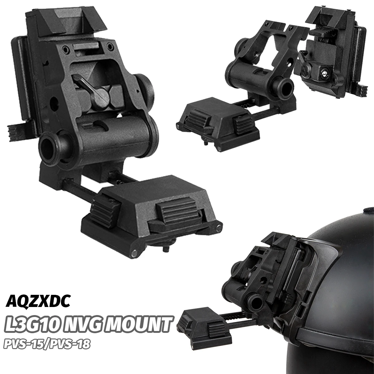 

L3G10 Night Vision Device Bracket Detachable Separate Detachable Nylon NVG Mount for PVS-15/PVS-18 Tactical Helmet Accessories