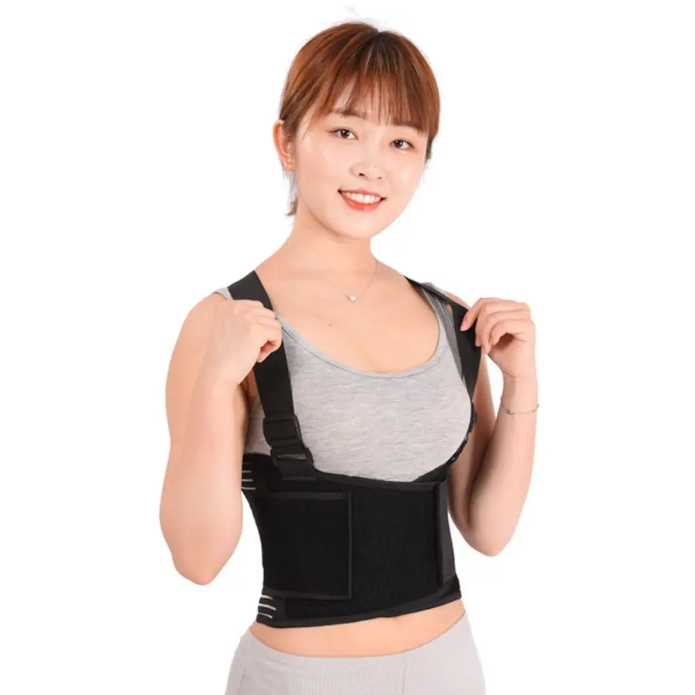 الأشرطة قابل للتعديل العمل هدفين تنفس المواد الكتف الأشرطة كرسي داعم للفقرات القطنية حزام واقية والعتاد الصناعية هدفين #5