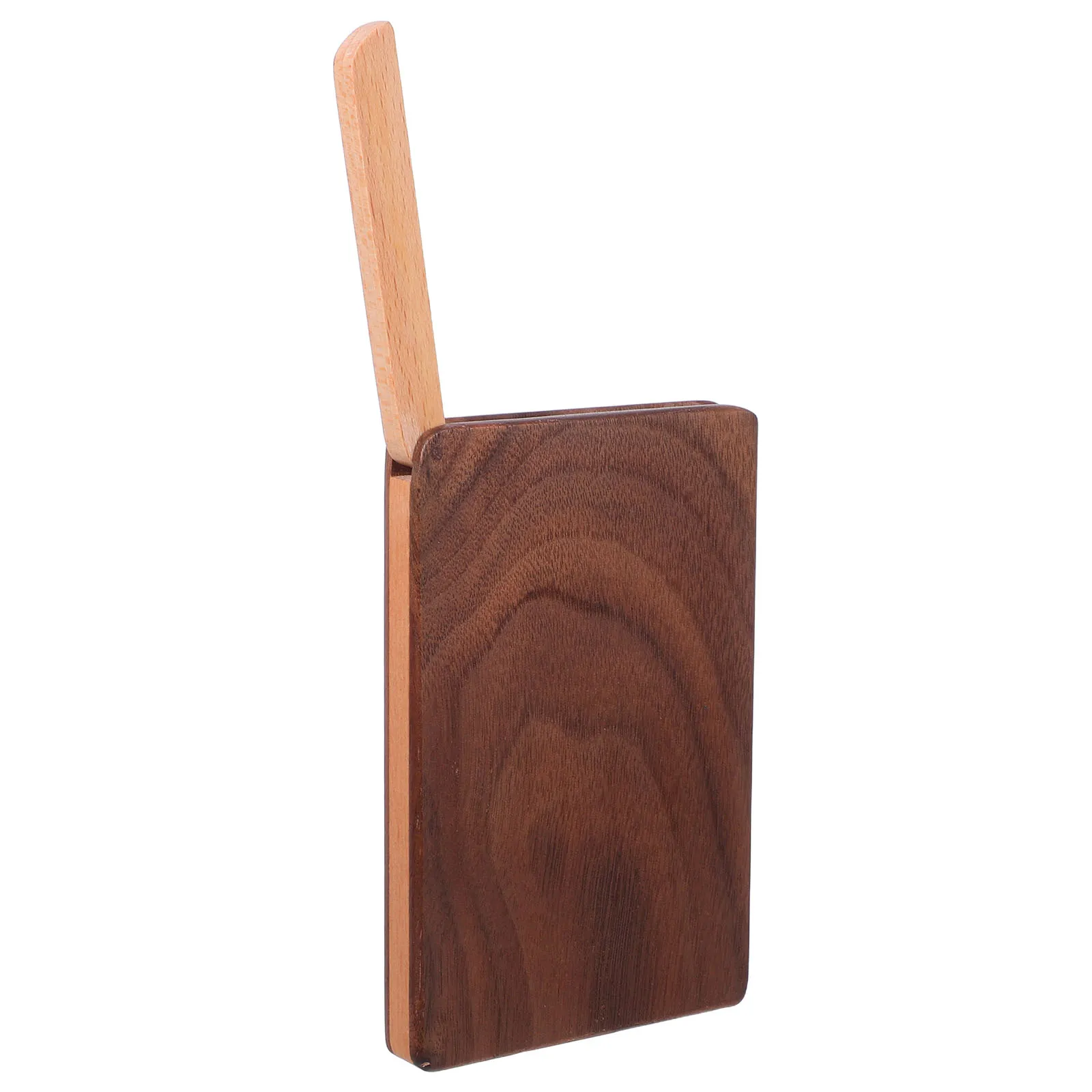 

Business Cards Case Container Organizer Cases for Travel Coffee Wood Holder Men