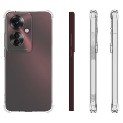 Air Cushion Shockproof Case for Oppo Reno 3A 5A 7A 9A 11A Clear Airbag Silicone TPU Back Cover Case for Oppo Reno13 A Reno11A 5G