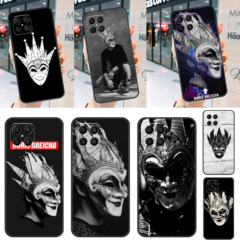 DJ Boris Brejcha For Huawei P20 P30 P40 P50 P60 Pro Nova 9 P Smart Case For Honor Magic5 Lite 70 50 X8 X9a