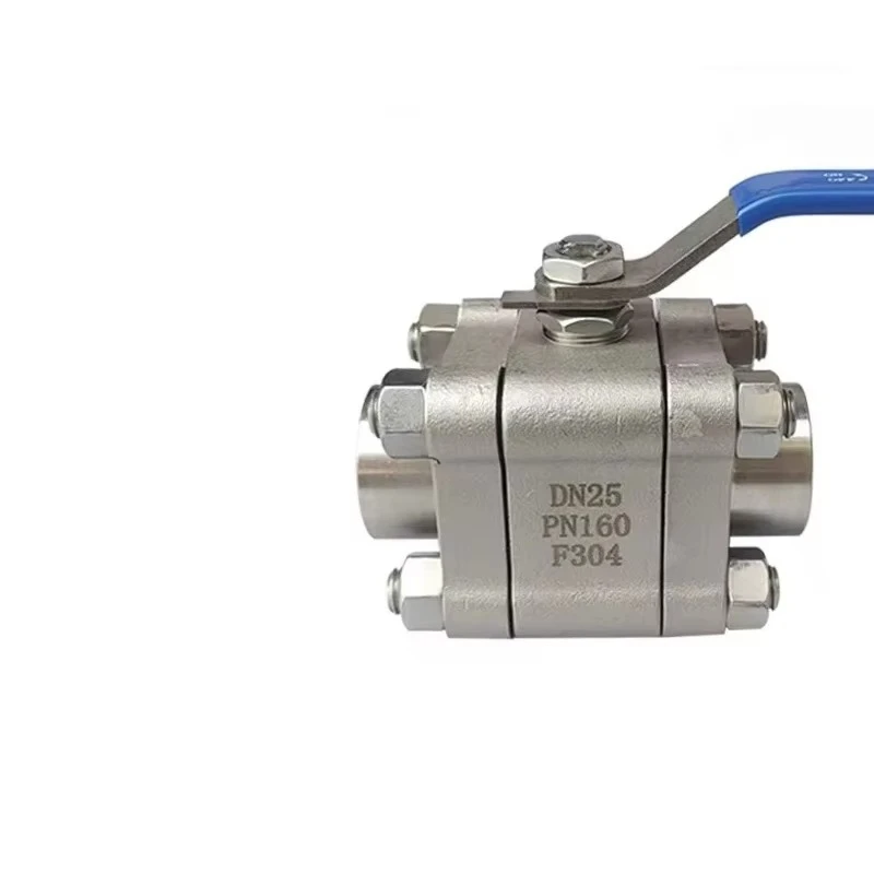 High temperature two-way thread socket butt welding hard seal steam ball valve