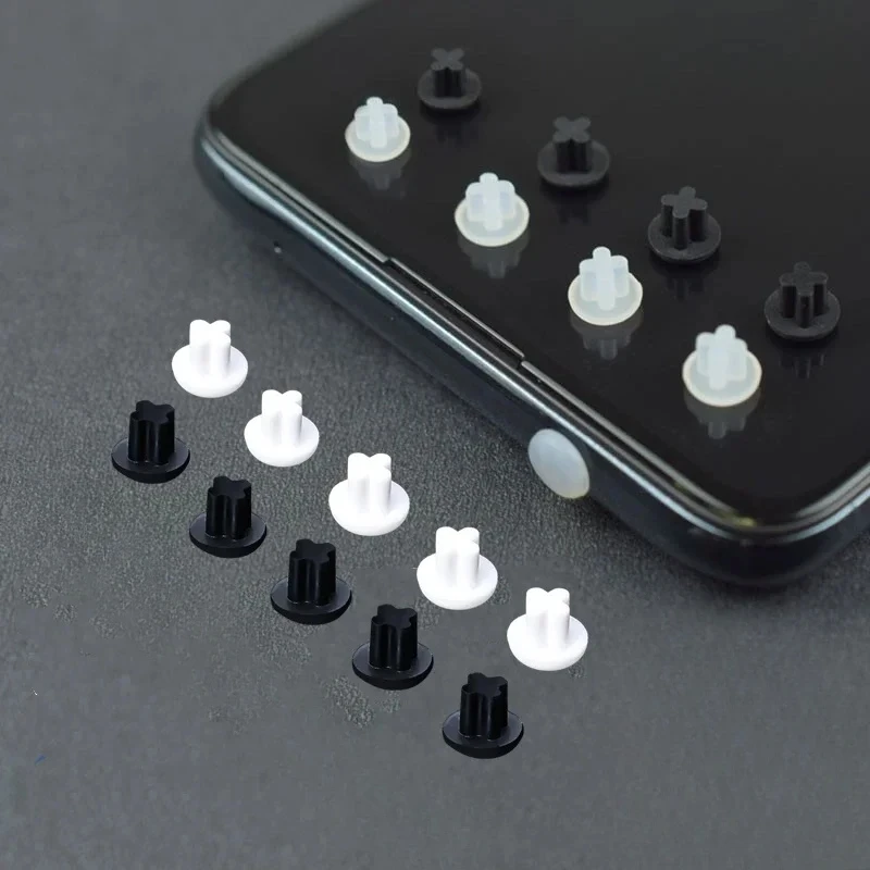 Silicone 3.5mm Earphone Hole Anti Dust Plug for Mobile Phone Tablet Laptop Computer MP3 Headphone Jack Protector Cap Universal