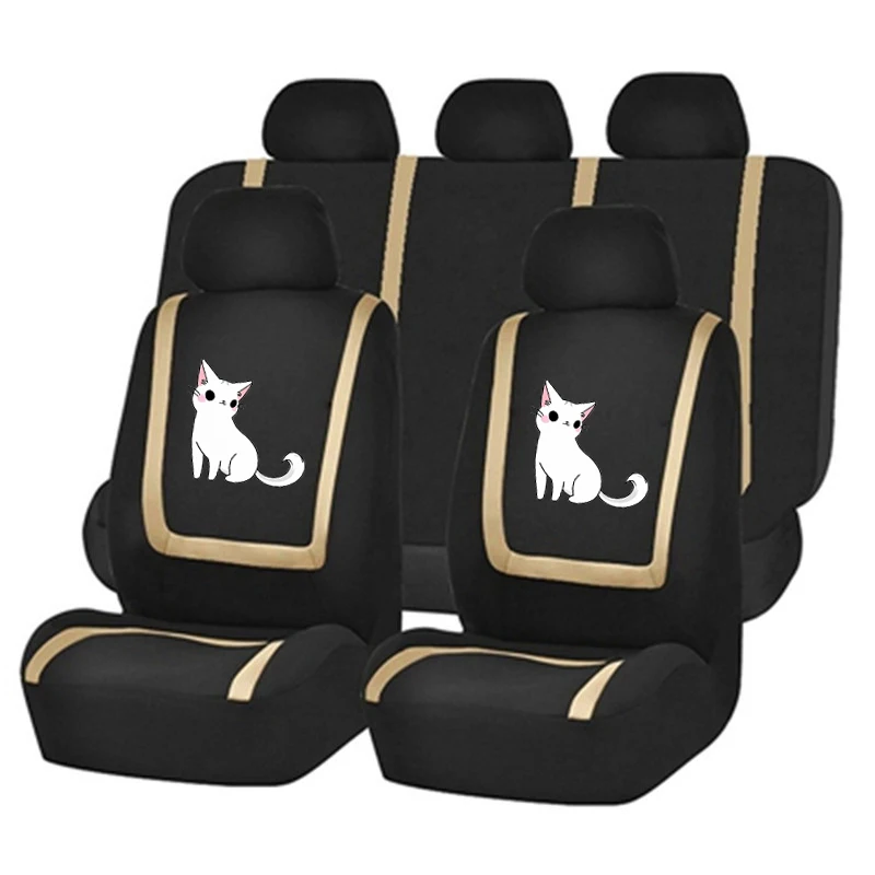 Uniwersalny pokrowiec na fotel samochodowy Auto Cat Decoration Fotelik samochodowy chroniący garnitur na cztery pory roku — zdjęcie 6