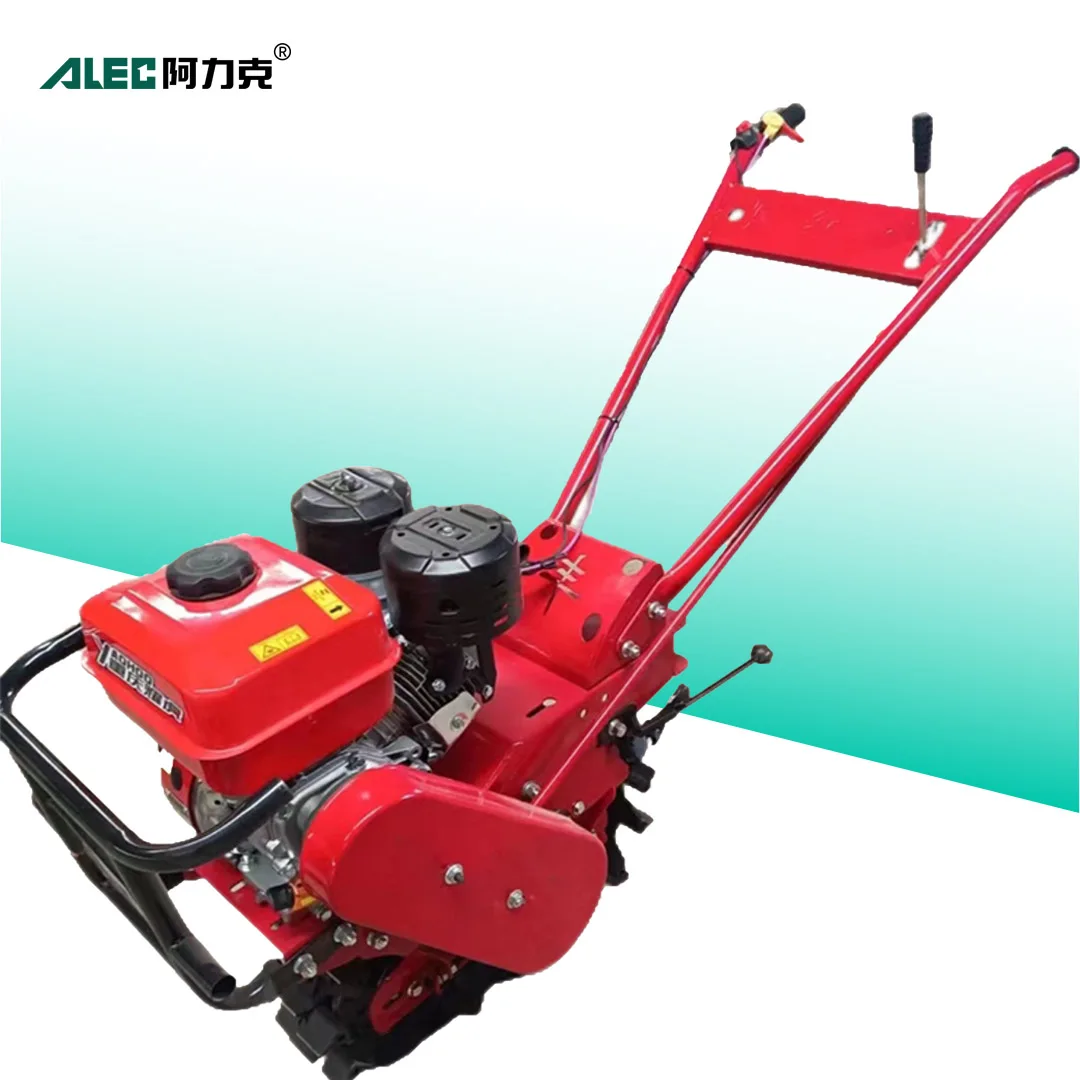 Agricultural Cultivator  Engine Chain Track Type Rotary Tiller Motocultor Micro Power Tiller With Low Price