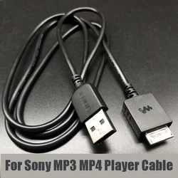 For Sony  MP4 MP3 Player Charging Cable 1M USB Data Charger Cable for Sony NW-A35 A45 A55 WMC-NW20MU Walkman Cable