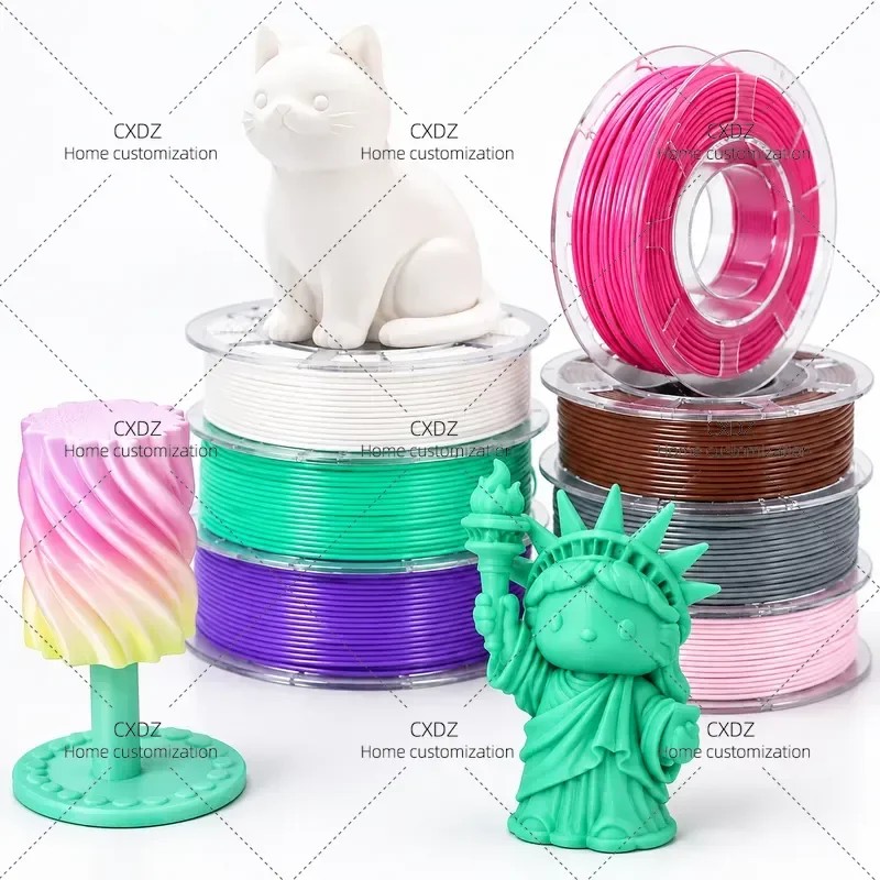3D Printing Filament 1.75mm PLA ABS PETG TPU Material 200g Sample Spool for FDM Printer Consumables
