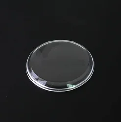 W2991 Cover Shaped Mineral Watch Glass 33mm Diameter Flat Top Glass Replacement for SK 6139 Series