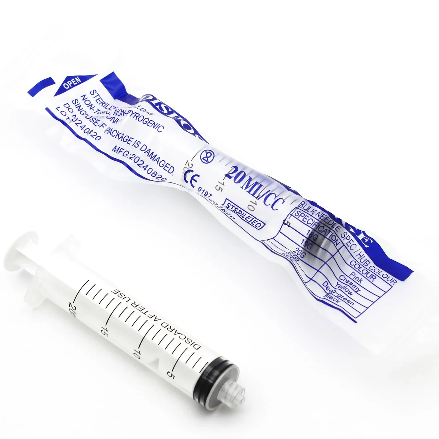 10-50 Adet 20ML Luer Lock Şırı - Baby Food Allergy Rash incelemesi ve fiyatı
