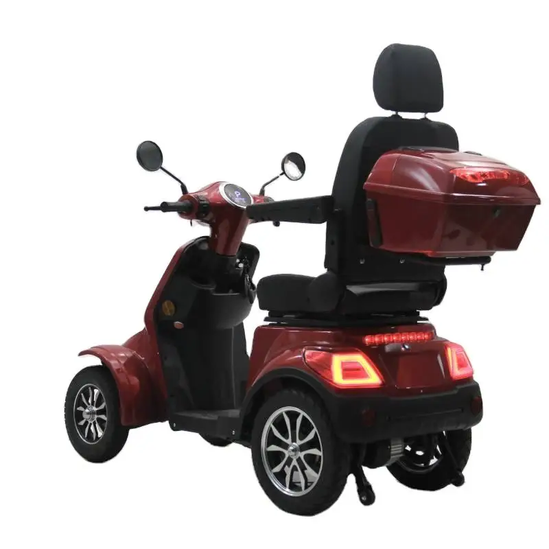 Europe Warehouse Motorcycle EEC Certificate Four Wheel Motorcycle Mobility Scooter 1000w 30ah Battery Motorcycle