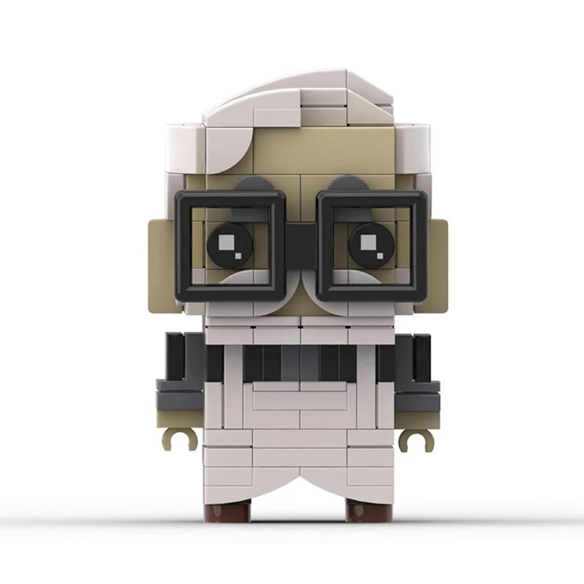 Hot World Prominente Mr. Hayao Miyazaki Ugarilied Braun Brickheadz Actionfigur Bausteinspielzeug Modellsammlung Geschenke