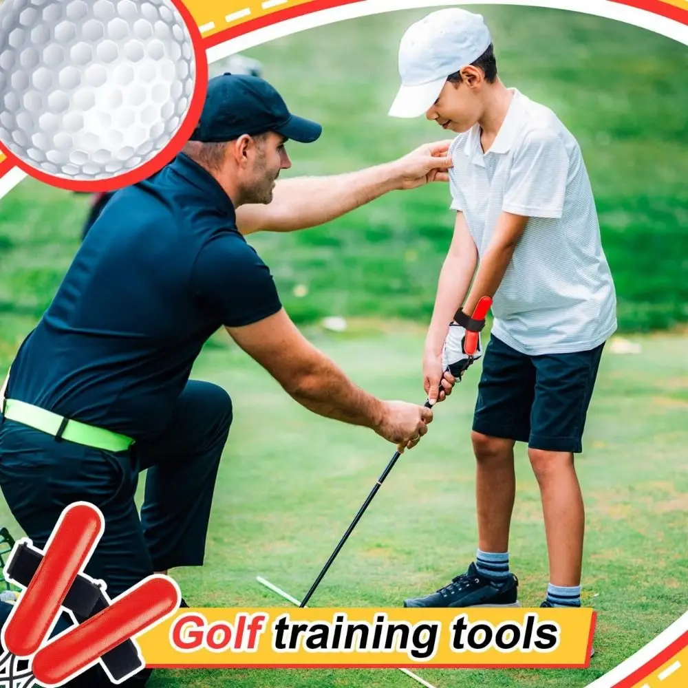 

Hand Movement Golf Wrist Brace Gesture Alignment Wrist Protector Golf Pose Corrector Adjustable PU Material Golf Swing Trainer
