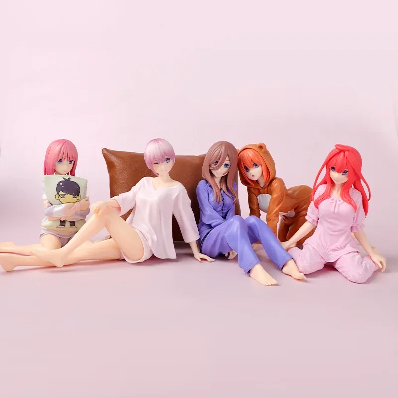 Hot Anime Figures Raiha Ichika Pajamas Sisters Model Garage PVC Toys Animation Derivatives Birthday Kid Gift Peripheral Product