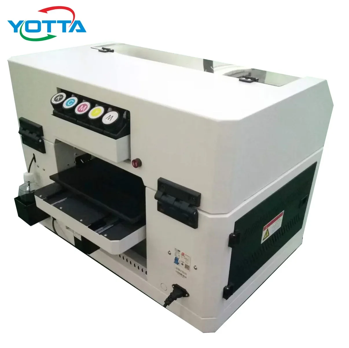 Yotta large format flatbed small a3 small inkjet printer 3d uv flat surface printer