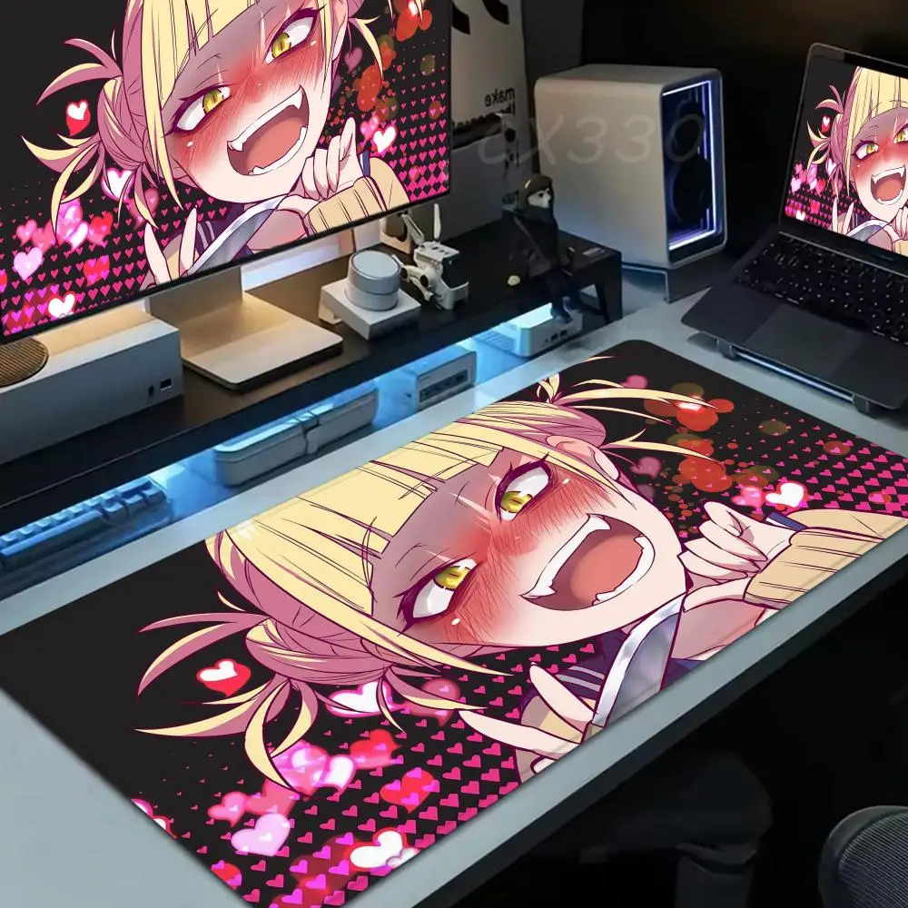 

Himiko Toga Mouse Pad Large Computer Mousepad Office 1000x500mm XXL Pc Gamer Non-slip Rubber Keyboard Deskmat