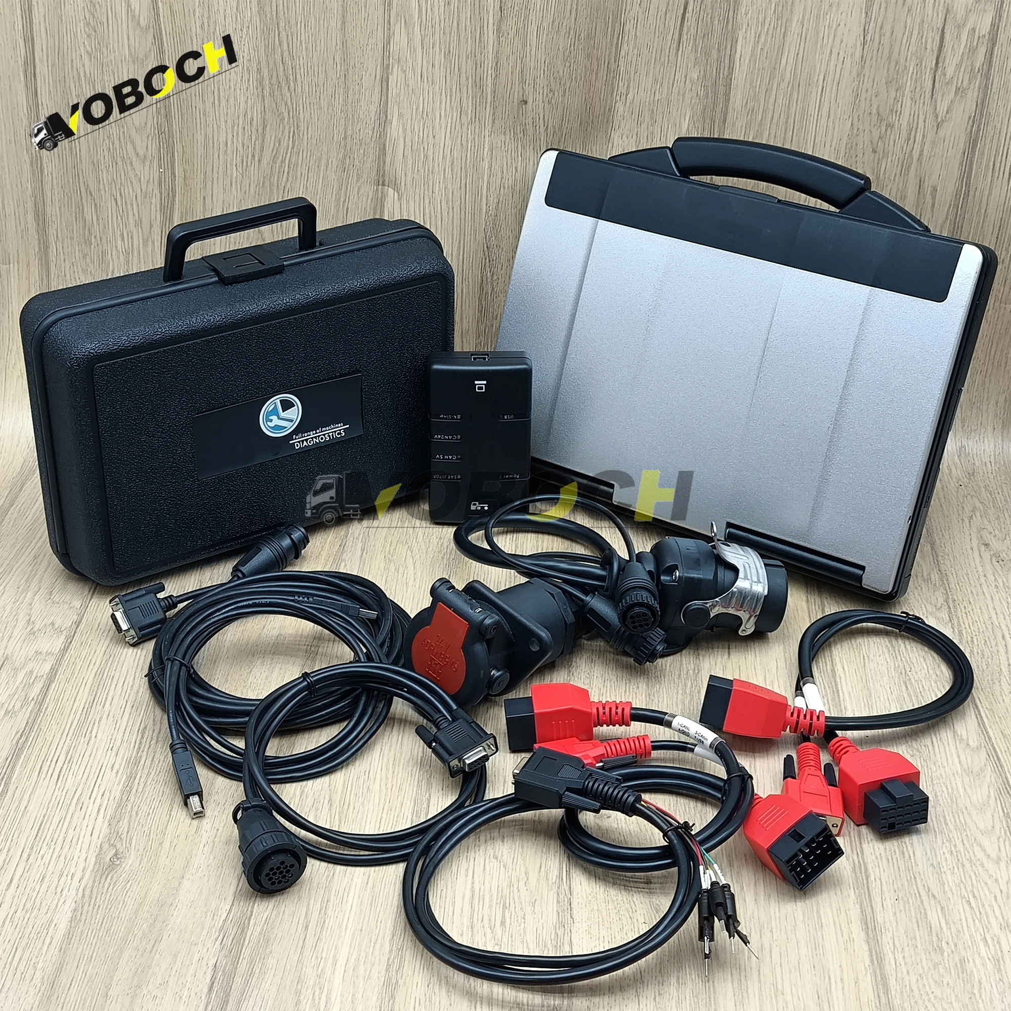 For WABCO Heavy Duty Diagnostic Tool Truck Fault Code Reader ECU Programming Trailer and Truck Diagnostic Scanner