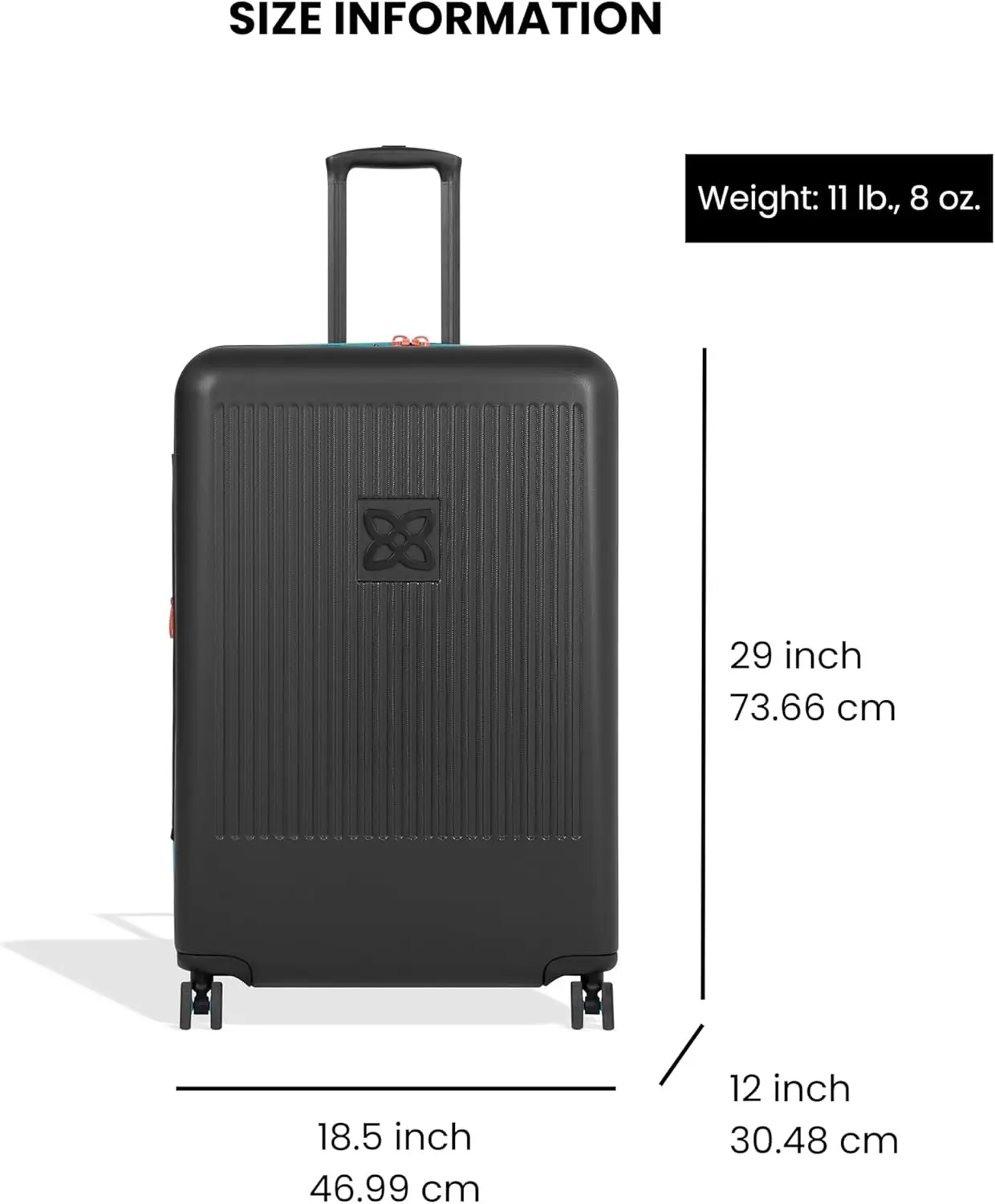 Expandable Hardshell Suitcase with 4 Double Spinner Wheels, 29 Inch Travel Luggage, Durable Expandable Case for Travel
