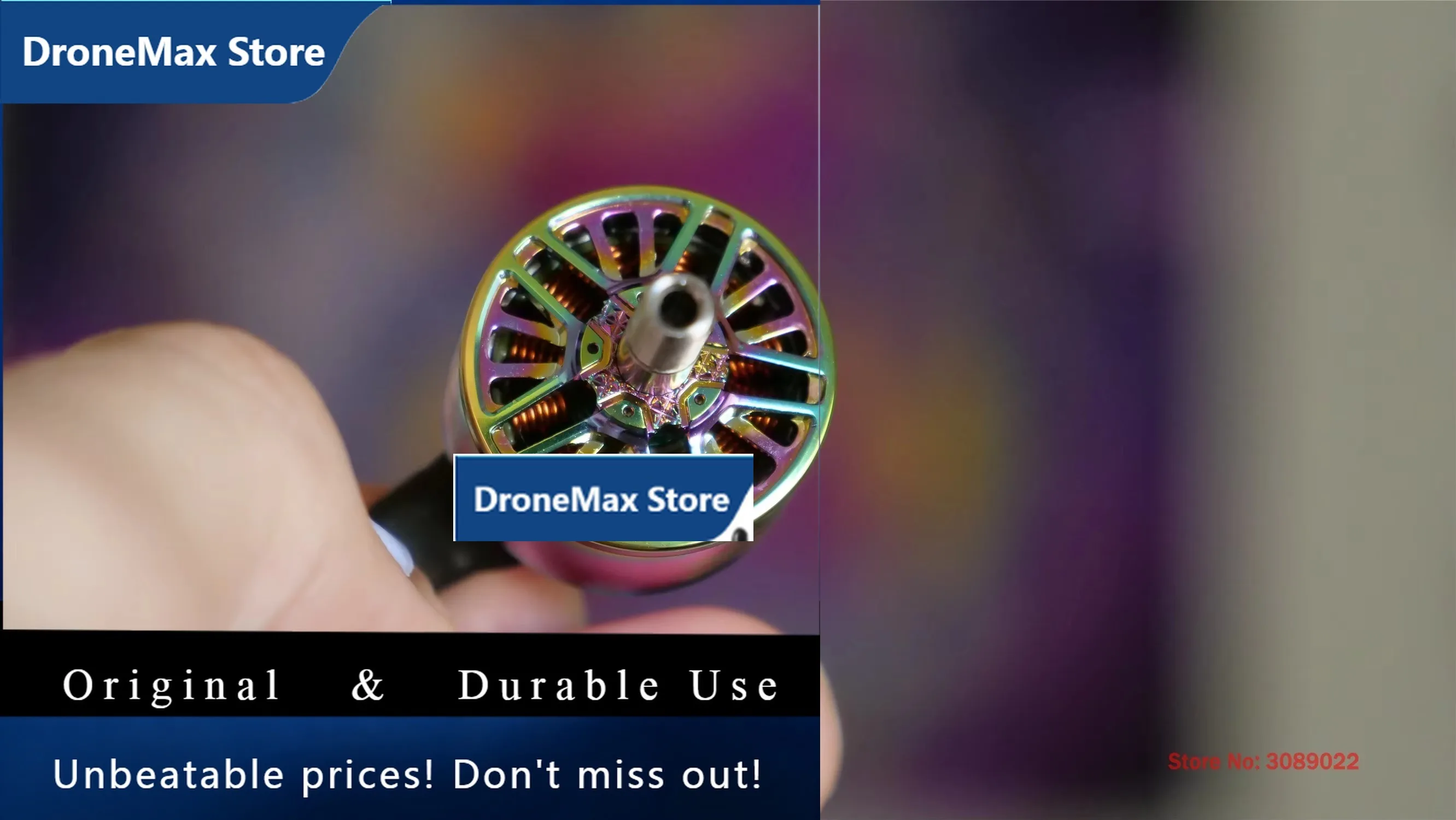 DroMaVCI HOBBY 2010 ZOE 1911KV 6S FPV Brushless Motor CW CCW GEMFAN 493D For FPV RC 3D Freestyle Racing Drones ZoeFPV Unicorn